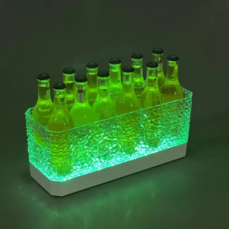 Beer Wine Up - Cubo de Hielo LED para Botellas