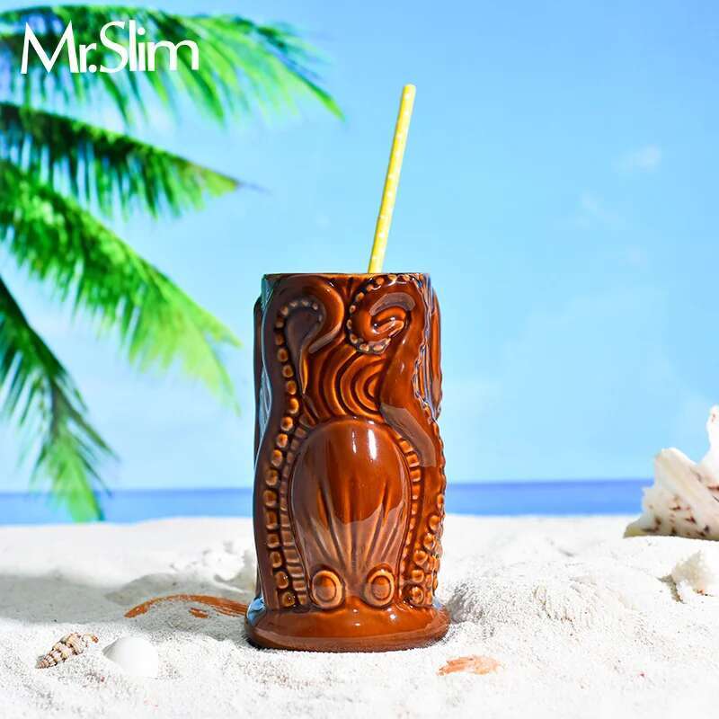 Wine Beer Mix Drink - Vaso de cóctel TIKI Bar, taza