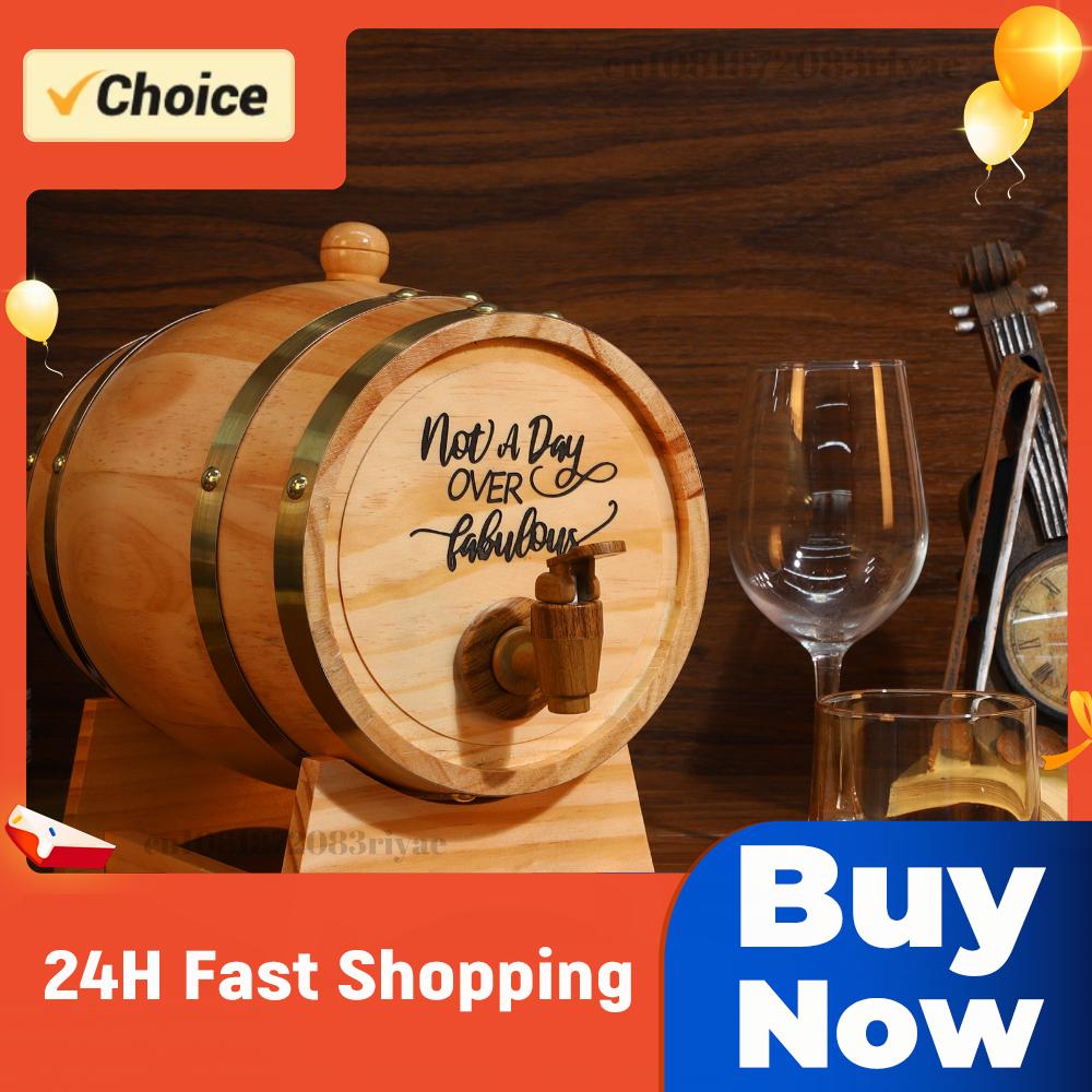 Barril de whisky grabado de 3L - Wine Beer Tequila reseña y precio