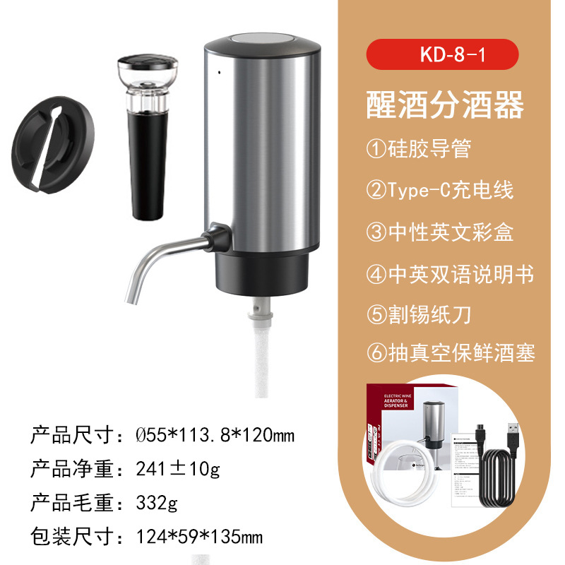 Decantador y Vertedor de Vino  - Decanter Aerator Set reseña y precio
