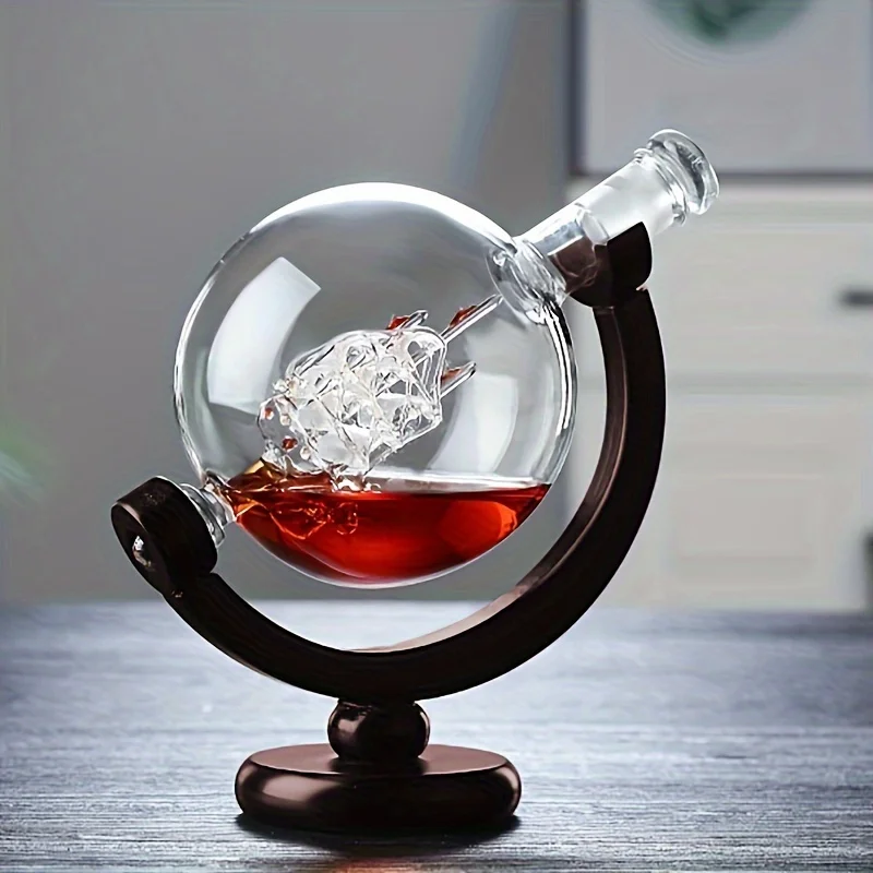 Decantador de whisky en forma  - Decanter Aerator Set reseña y precio