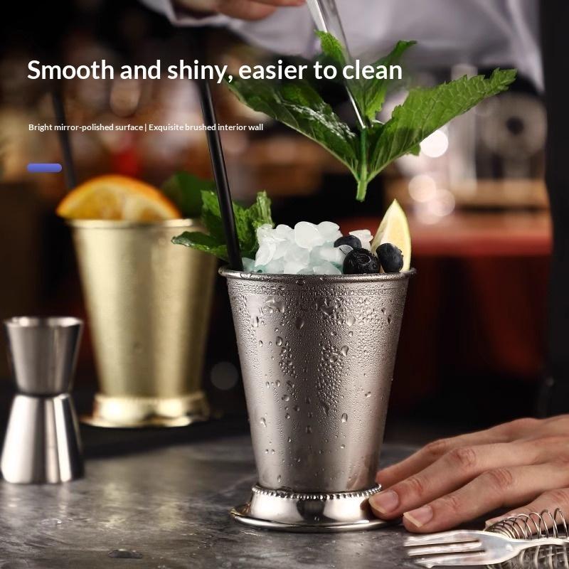 【BA】Taza Mint Julep de acero i - Wine Beer Mix Drink reseña y precio