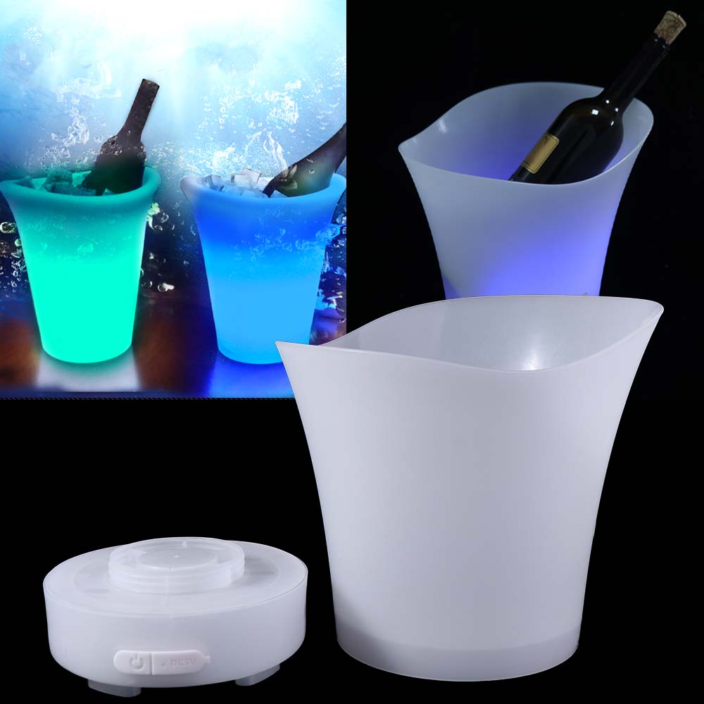 Cubo de hielo LED de 5L 7L, co - Beer Wine Up reseña y precio
