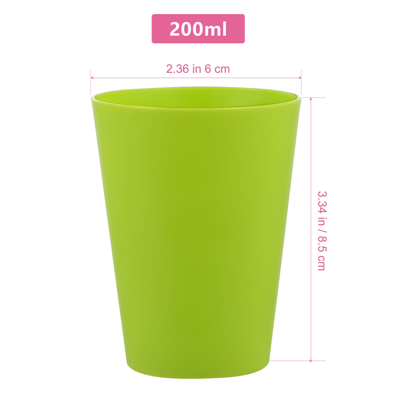 15 Vasos de Plástico de Colore - Wine Beer Mix Drink reseña y precio