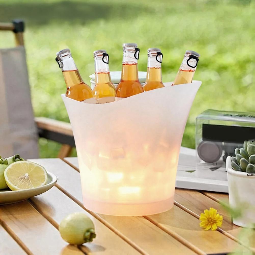 Nuevo Cubo de Hielo LED de Plá - Beer Wine Up reseña y precio